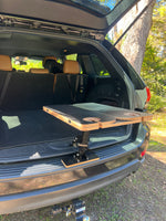 Wooden Bootlid Table – Foldable Marine Plywood Camp Table (Carry Bag Included)