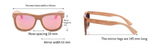 Wooden sunglasses