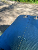 Wooden Bootlid Table – Foldable Marine Plywood Camp Table (Carry Bag Included)