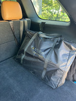 Wooden Bootlid Table – Foldable Marine Plywood Camp Table (Carry Bag Included)