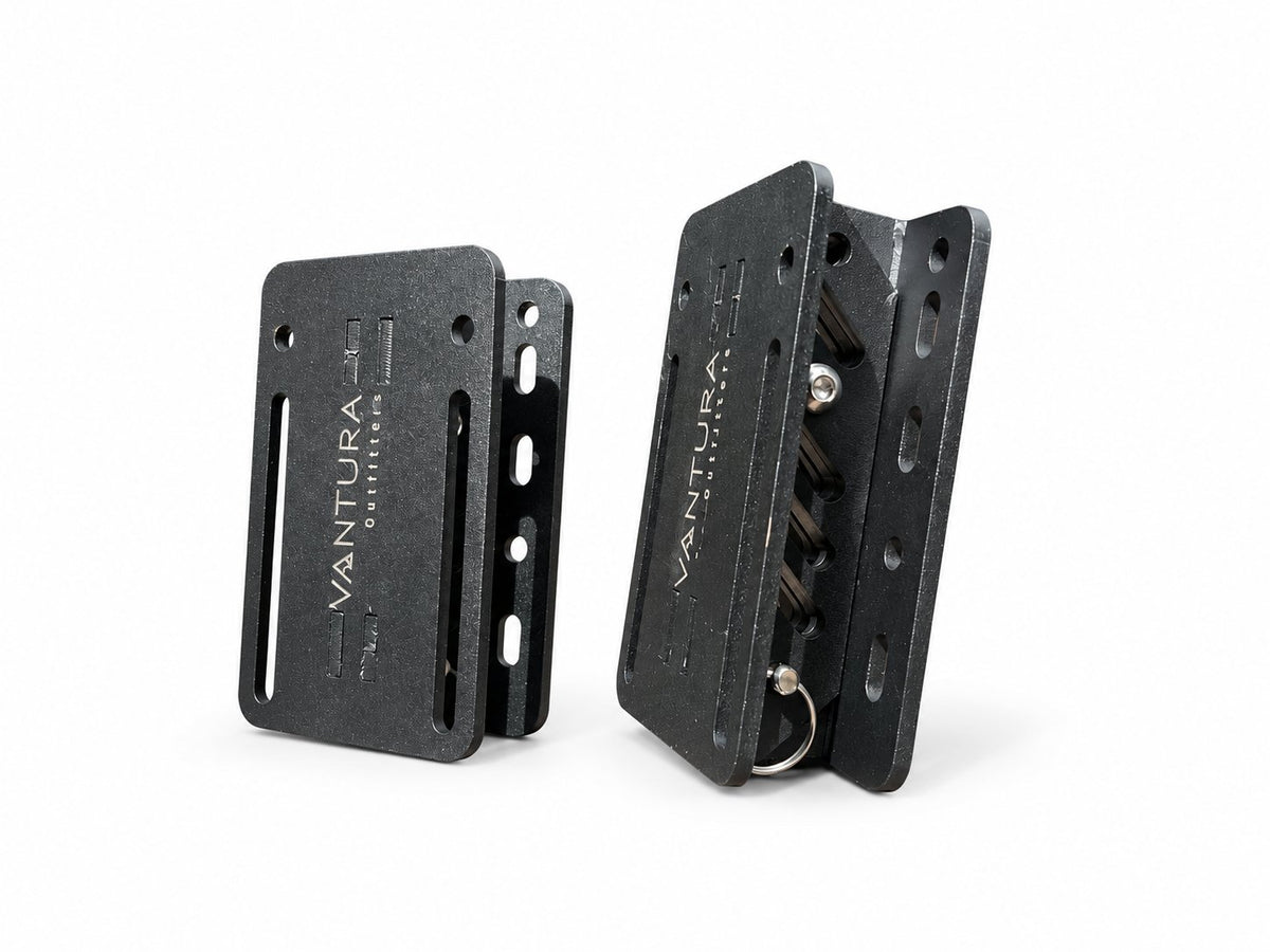 Vantura Outfitters heavy duty quick release rooftop tent awning brackets pair