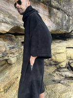Vantura hooded changing poncho towel side profile